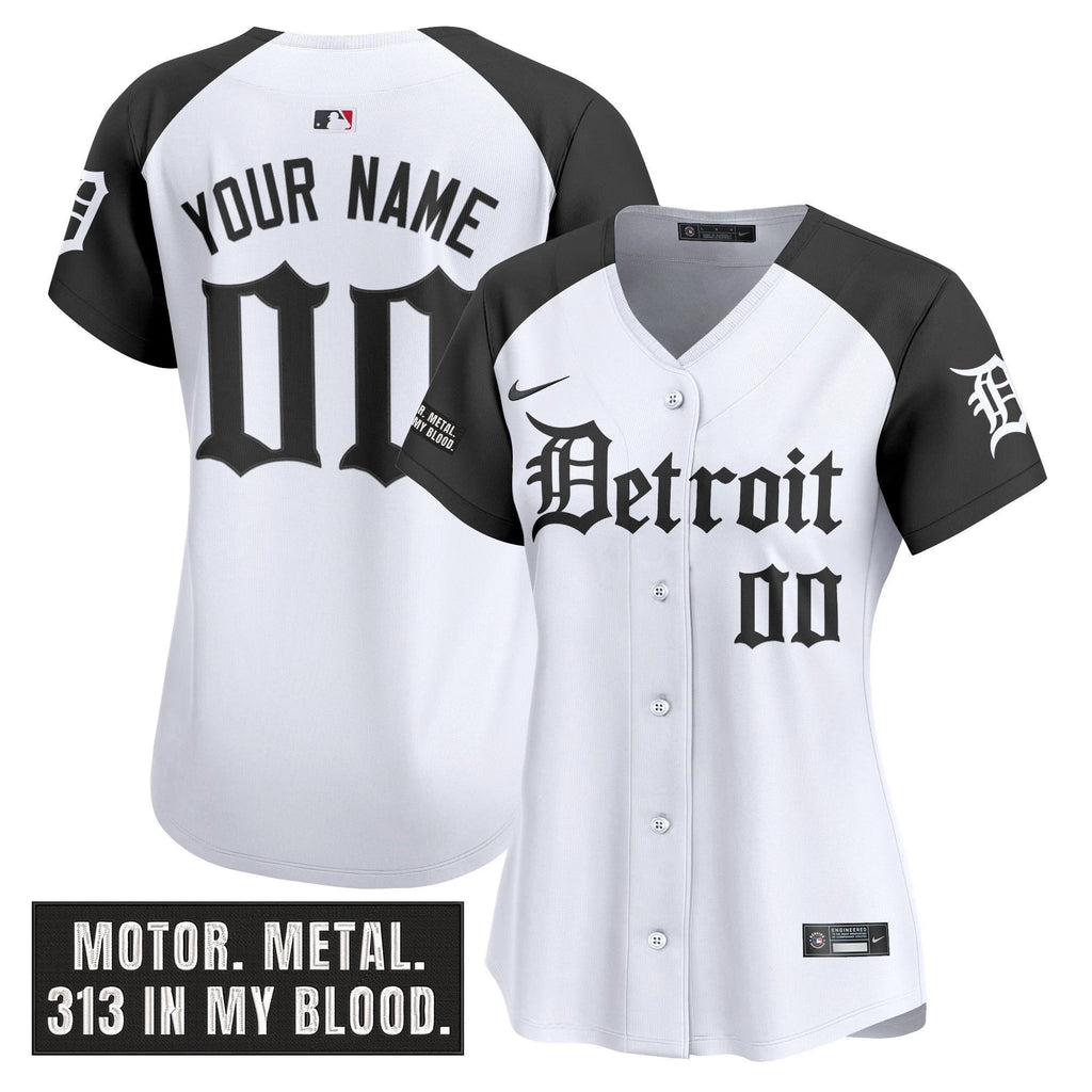Detroit Tigers Custom Jersey All Stitched by Detroit Tigers