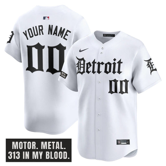 Detroit Tigers Custom Jersey All Stitched by Detroit Tigers