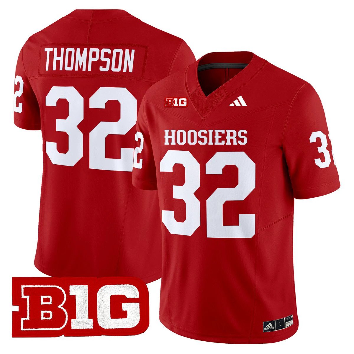 Anthony Thompson Jersey #32 Indiana Hoosiers 2025 Limited Stitched Crimson by My Store