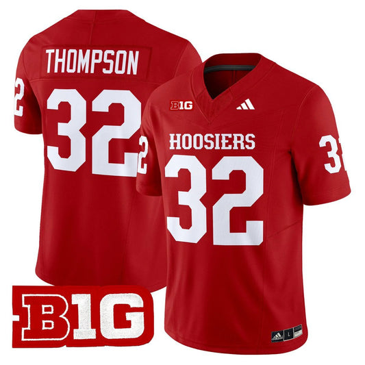 Anthony Thompson Jersey #32 Indiana Hoosiers 2025 Limited Stitched Crimson by My Store