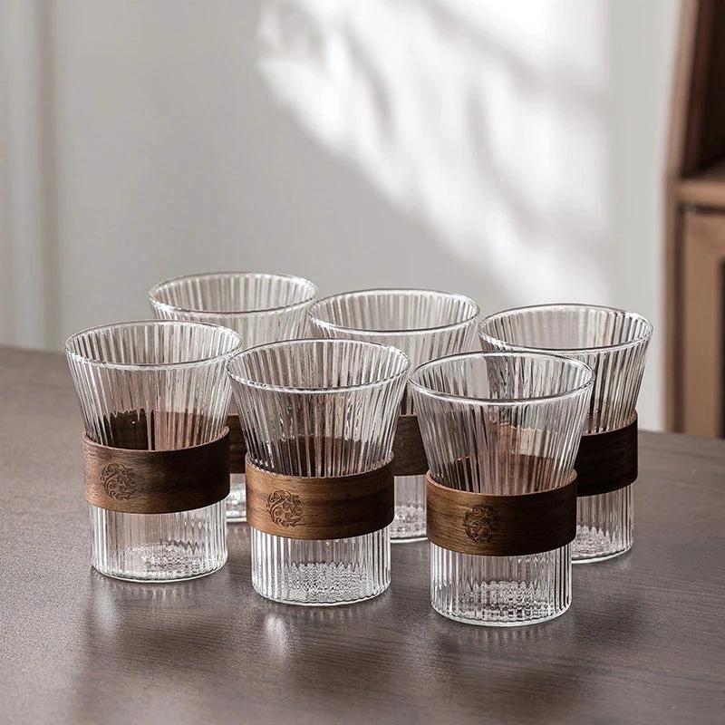 Glass Cup Set Water Kettle Bottle Creative Heat-resistant Water Glass by Bowlift