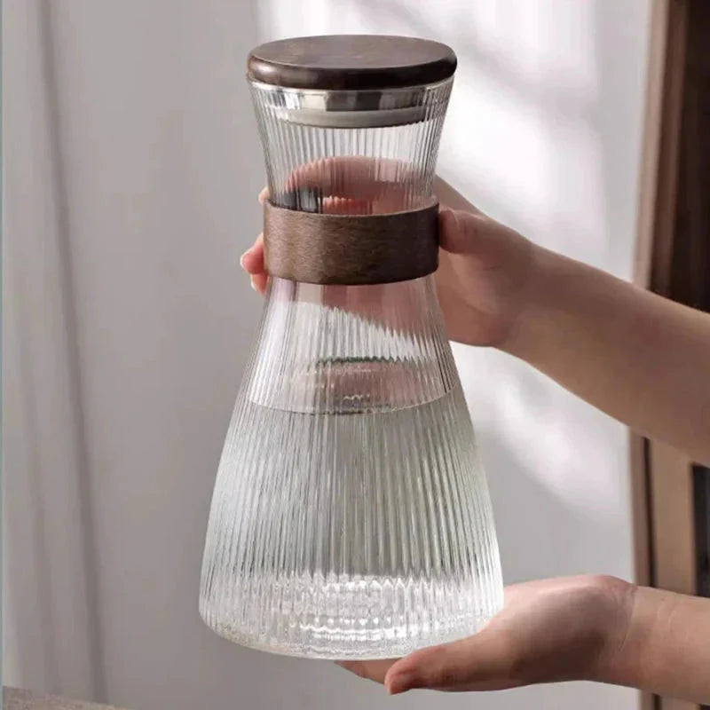 Glass Cup Set Water Kettle Bottle Creative Heat-resistant Water Glass by Bowlift