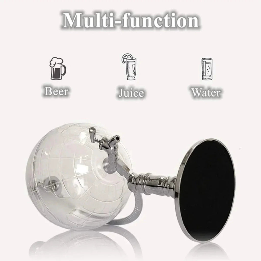 Globe Decanter Drink Dispenser Home Bar Liquor Dispenser Decanter by Bowlift