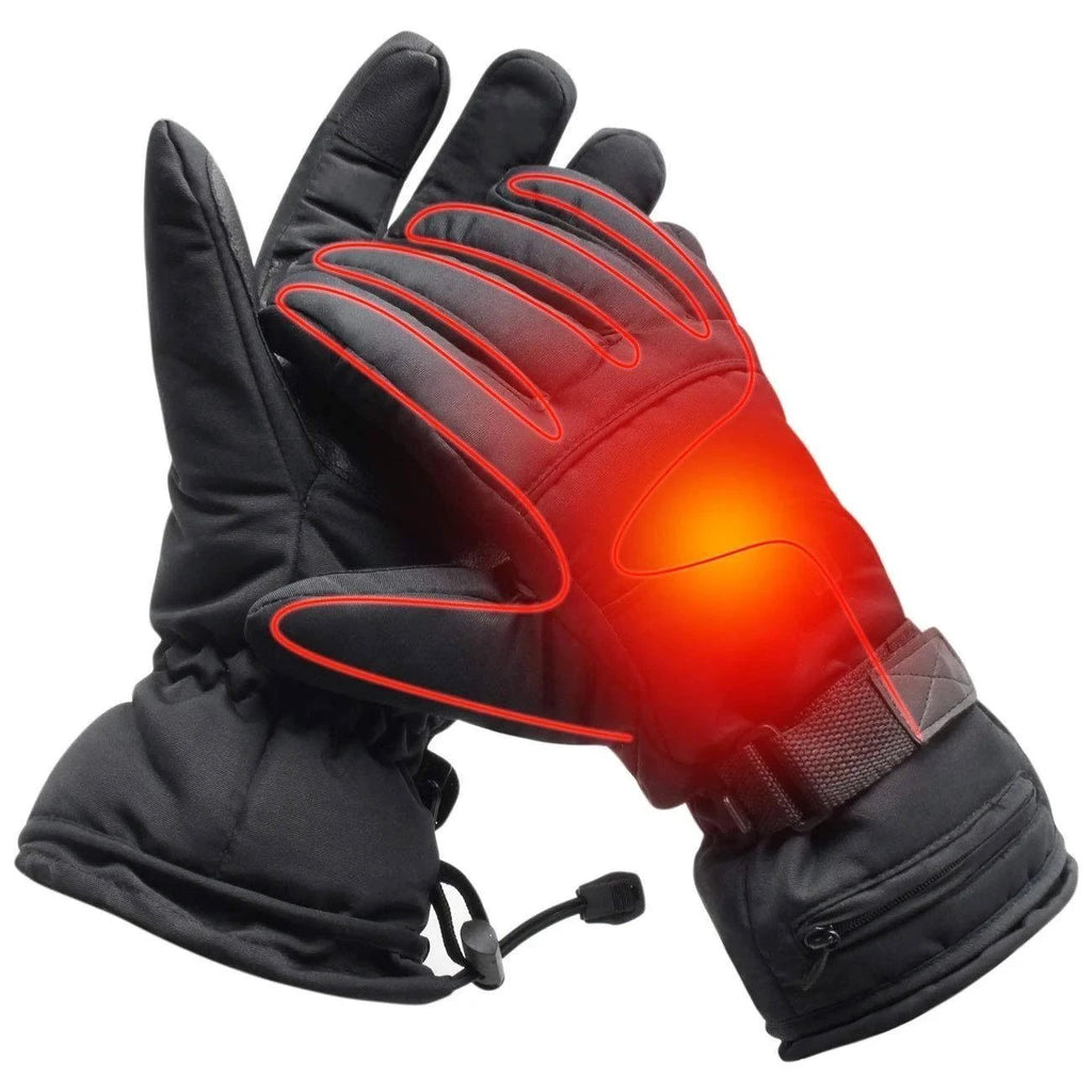 Heated Gloves Battery Powered Winter Outdoor Hand Warmers by BowLift