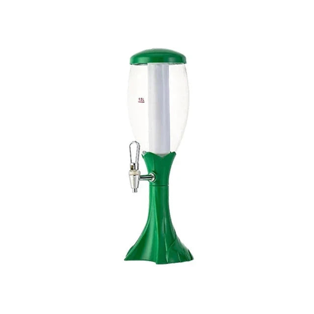 Glowing Drink Dispenser with Tap Beer Tower Versatile Drinks Dispenser by Bowlift