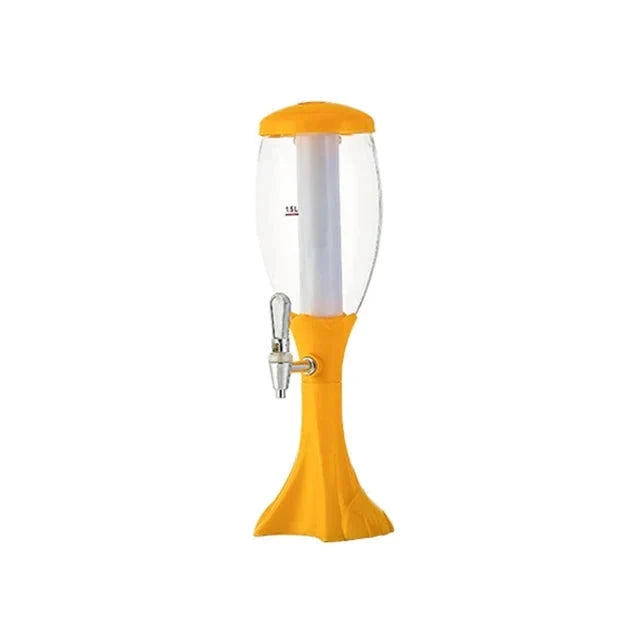 Glowing Drink Dispenser with Tap Beer Tower Versatile Drinks Dispenser by Bowlift