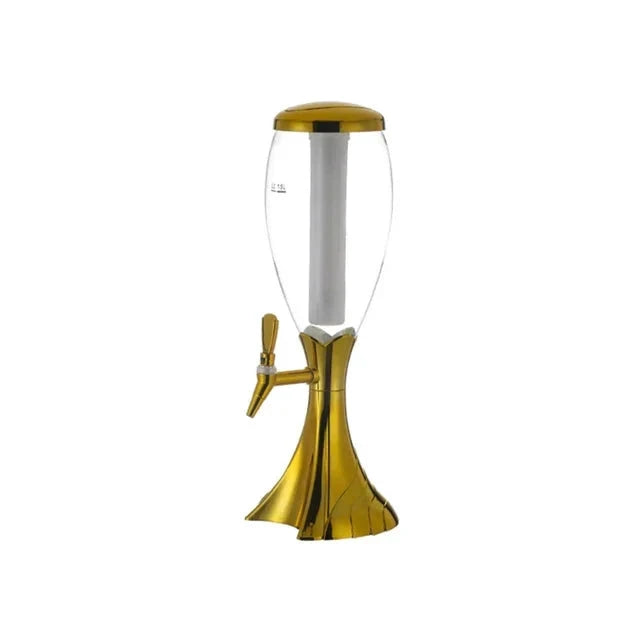 Glowing Drink Dispenser with Tap Beer Tower Versatile Drinks Dispenser by Bowlift