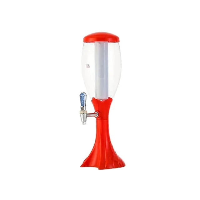 Glowing Drink Dispenser with Tap Beer Tower Versatile Drinks Dispenser by Bowlift