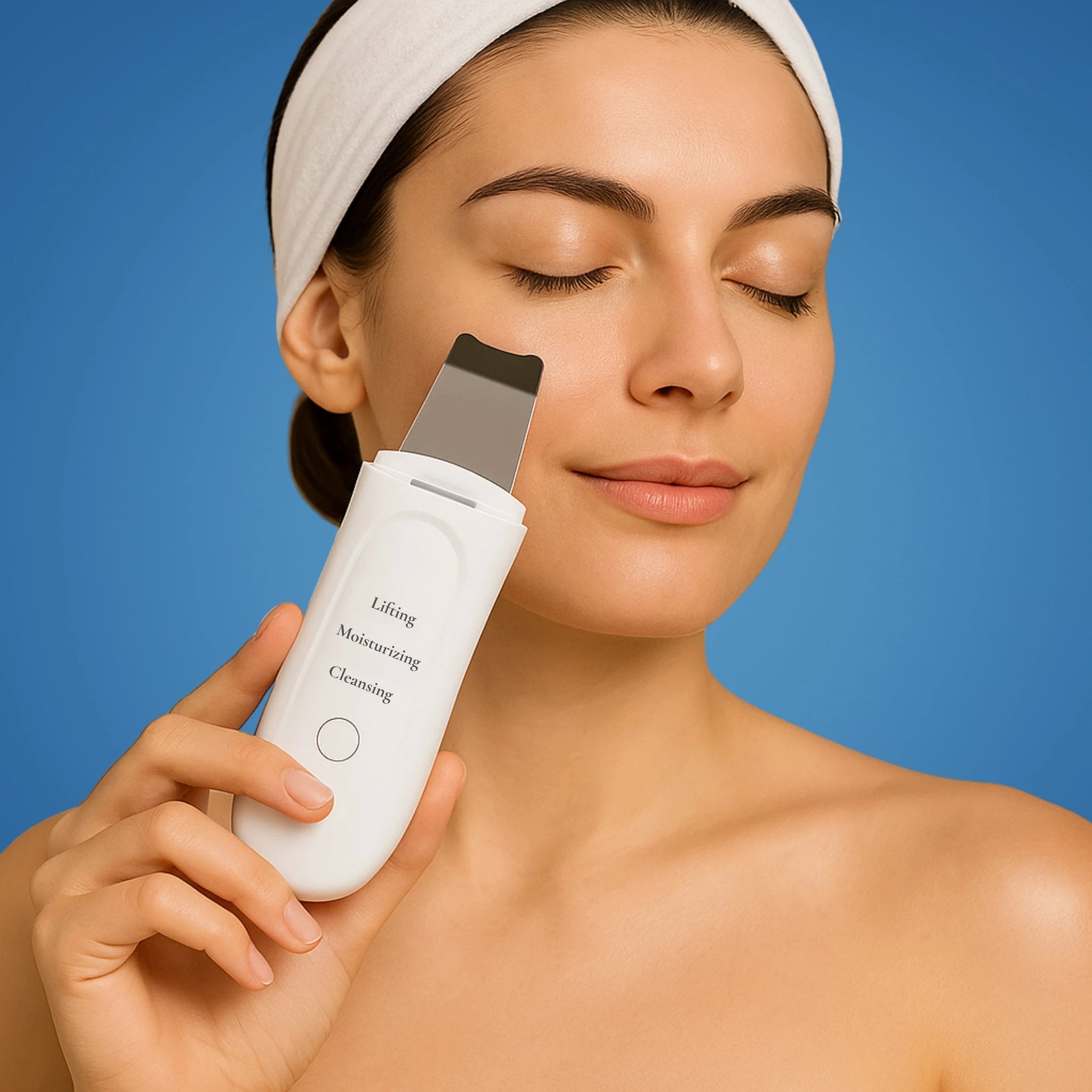 GlowSonic | Ultrasonic Facial Wand – Deep Cleansing – 33,000 Vibrations – At-Home Skincare Tool Bowlift by Bowlift