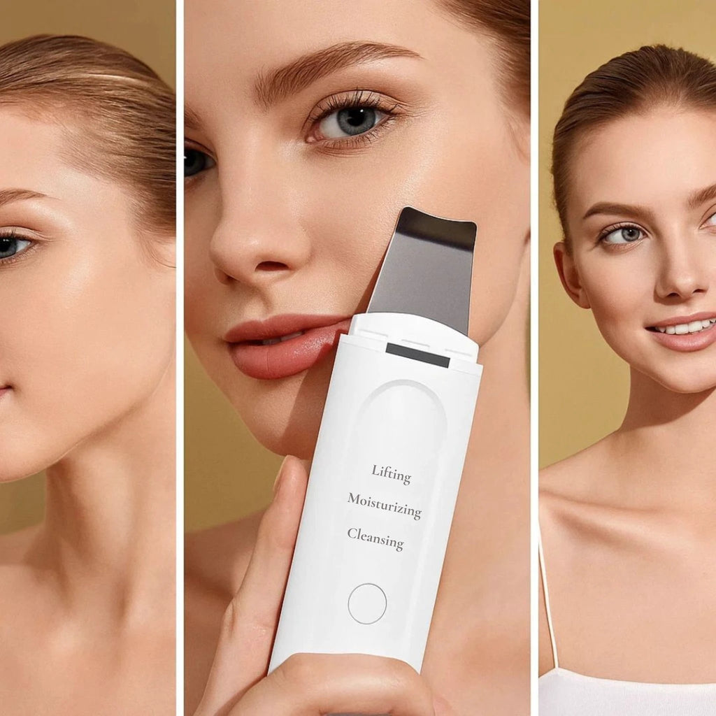 GlowSonic | Ultrasonic Facial Wand – Deep Cleansing – 33,000 Vibrations – At-Home Skincare Tool Bowlift by Bowlift