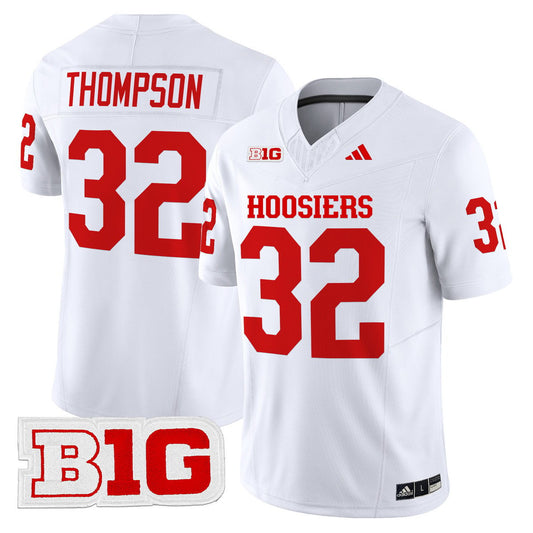 Anthony Thompson Jersey #32 Indiana Hoosiers 2025 Limited Stitched White by My Store