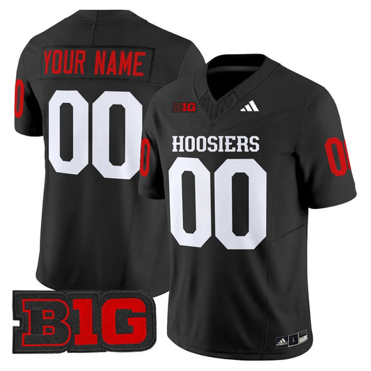 Custom Indiana Hoosiers Jersey Name, Number 2025 Limited Stitched Black by My Store