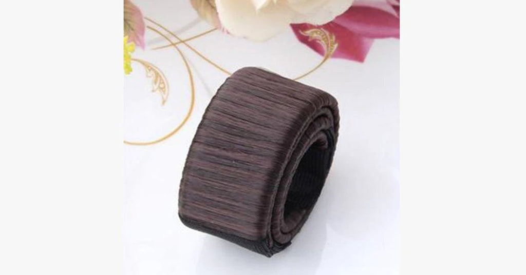 Hair Bun Wrap – Making a bun with your hair has never been easier! by BowLift