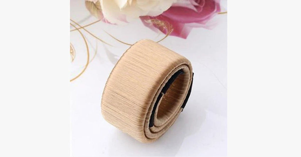 Hair Bun Wrap – Making a bun with your hair has never been easier! by BowLift
