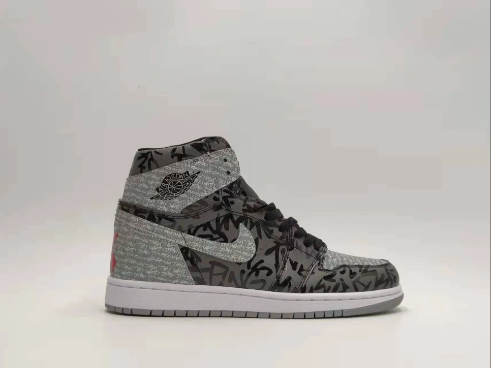 Air Jordan 1 High Rebillionaire Grey Black by Air Jordan