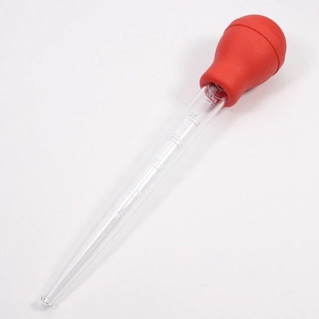 Heat Resistant Baster with Rubber Bulb Baster Tube with Measurement by Bowlift