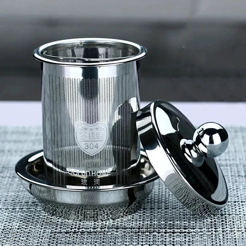 Heat Resistant Clear Glass Teapot Household Thickened Tea Kettle by Bowlift