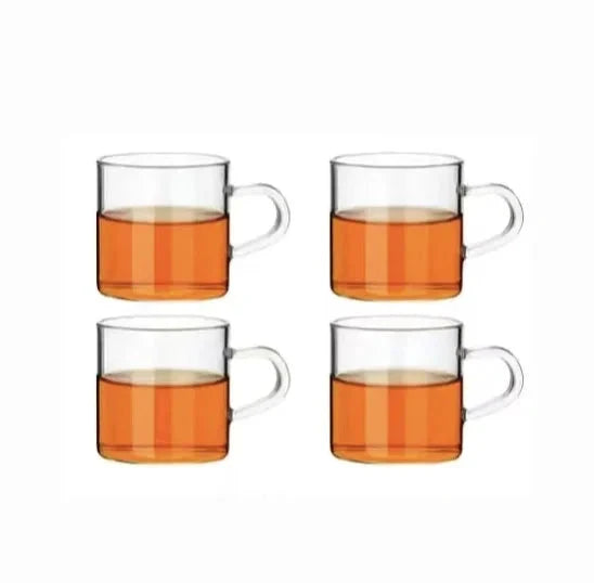 Heat Resistant Clear Glass Teapot Household Thickened Tea Kettle by Bowlift