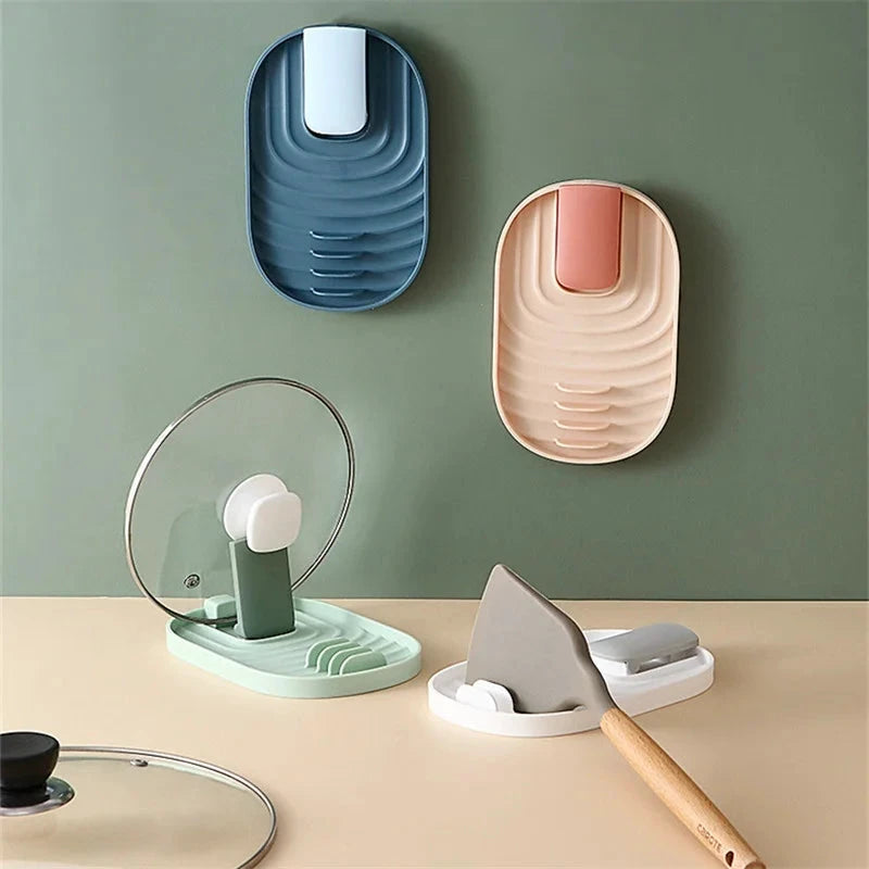 Heat-Resistant Kitchen Spoon Holder Utensil Storage Shelf Cooking Tool by Bowlift