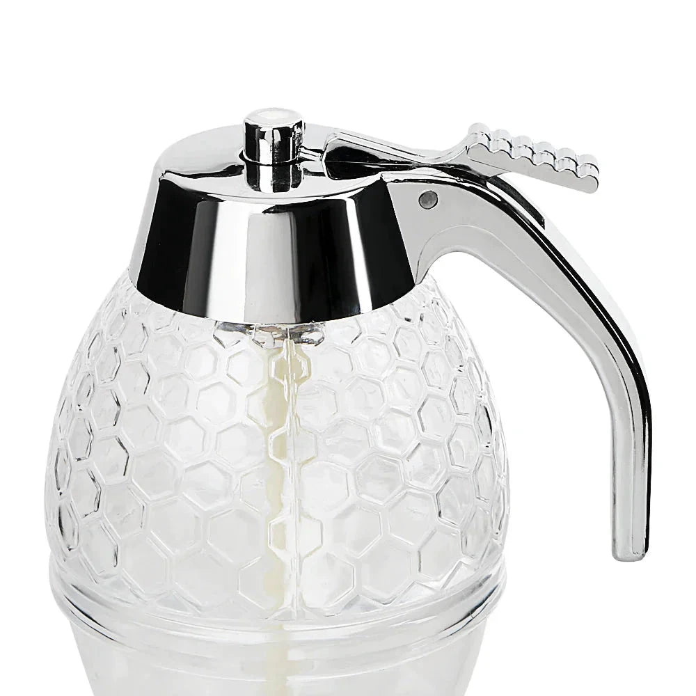 Honey Jar Container Honey Bottle Storage Bee Drip Dispenser by Bowlift