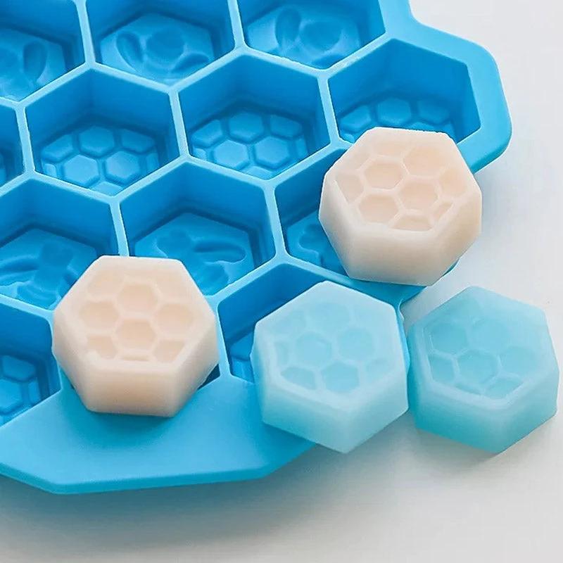 Honeycomb Silicone Molds Cake Bee Mold Bakeware Fondant Mold by Bowlift