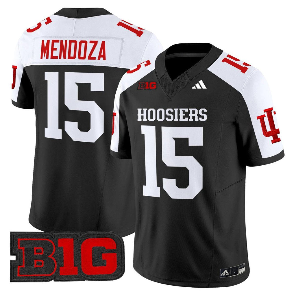 Fernando Mendoza Jersey #15 Indiana Hoosiers 2025 Limited Stitched Black Alter by My Store