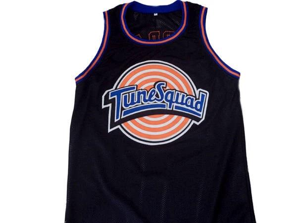 Michael Jordan Jersey #23 Tune Squad Space Jam Basketball Black by My store basketball