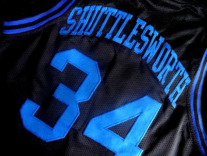 Shuttlesworth Jersey #34 Lincoln He Got Game Basketball Black by My store basketball