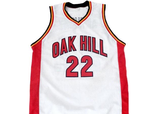 Carmelo Anthony Jersey #22 Oak Hill High School Basketball White by My store basketball