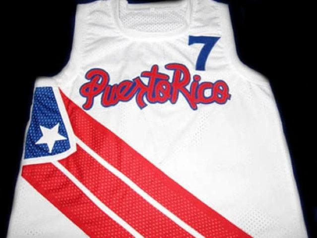 Carlos Arroyo Jersey #7 Puerto Rico Basketball White by My store basketball