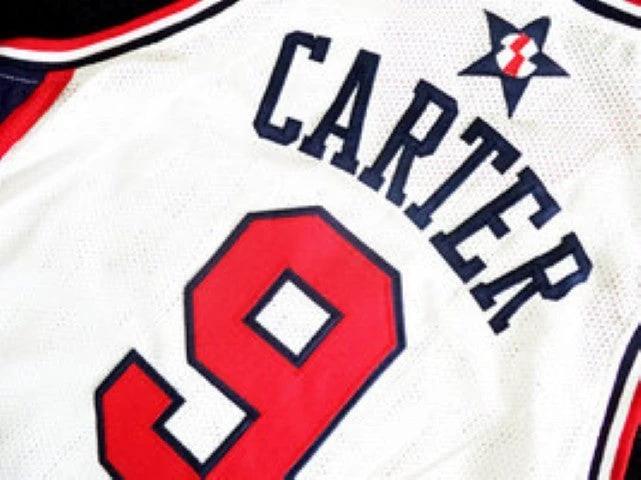 Vince Carter Jersey #9 Team USA BasketBall White by My store basketball
