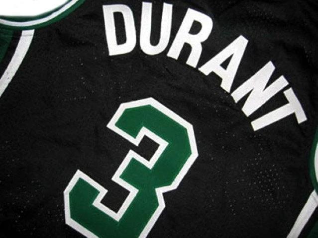 Kevin Durant Jersey #3 Montrose Christian Basketball New Sewn Black by My store basketball