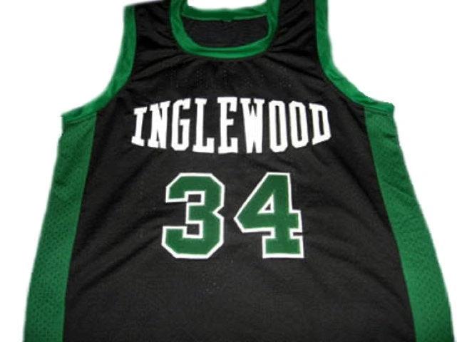 Paul Pierce Jersey #34 Inglewood High School Basketball Black by My store basketball