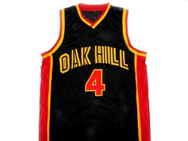 Rajon Rondo Jersey #4 Oak Hill High School Basketball Black by My store basketball