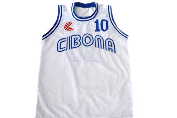 Drazen Petrovic Jersey #4 Sibenka Croatia Basketball White by My store basketball