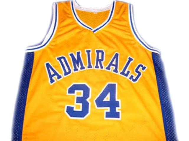 Kevin Garnett Jersey #34 Admirals High School Basketball Yellow by My store basketball