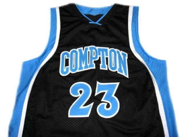 Demar Derozan Jersey #23 Compton High School Basketball Black by My store basketball