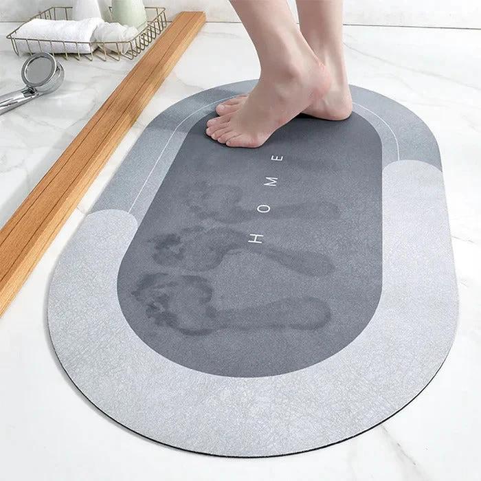 Magic Bath Mat - Super Absorbent Non-Slip Mat by Casa & Beyond