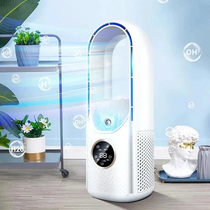 Blade-Free Silent Portable Air Conditioner by BowLift