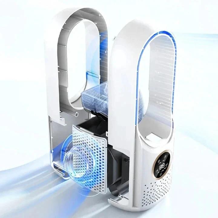 Blade-Free Silent Portable Air Conditioner by BowLift