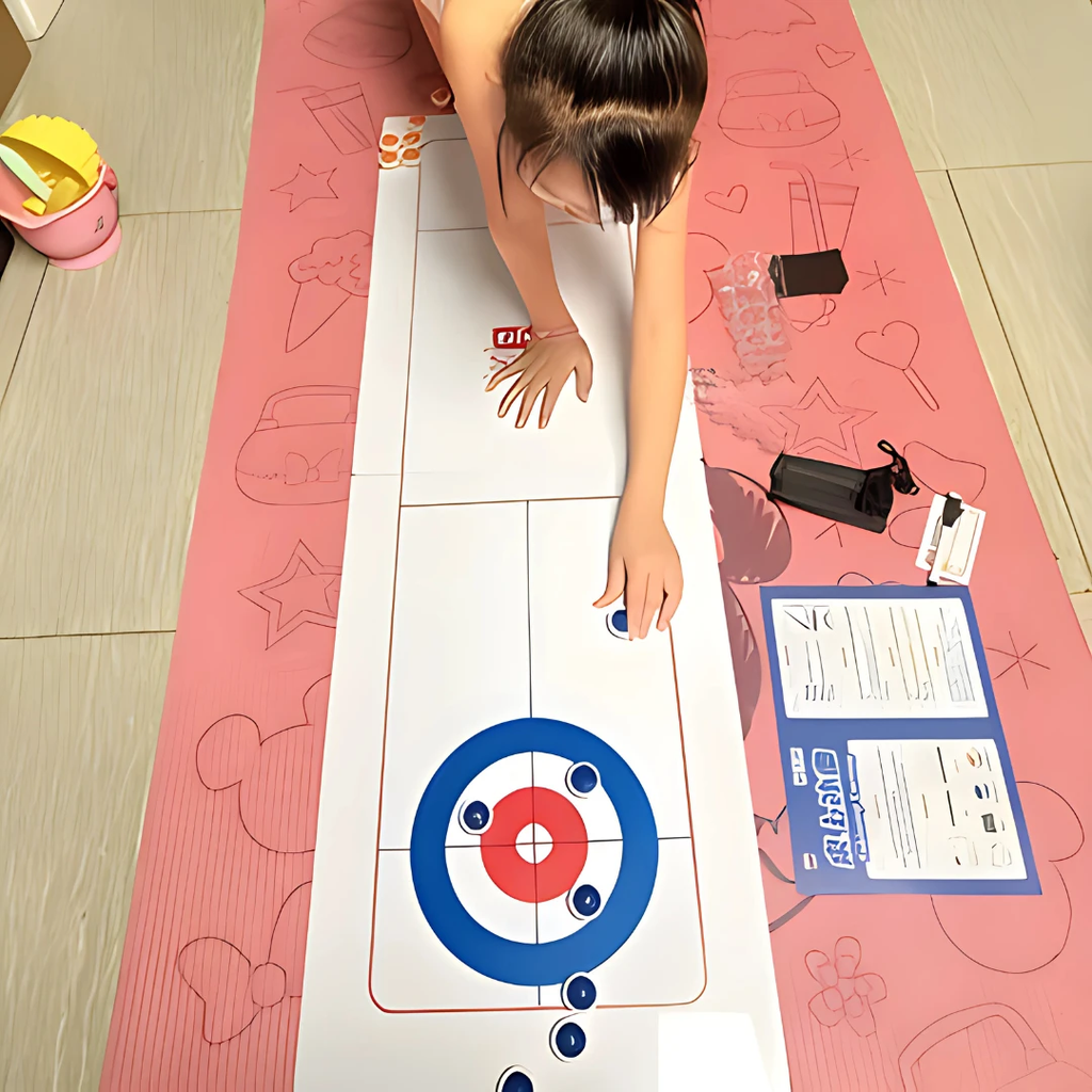 Indoor Kids Toys Curling Game Set by BowLift