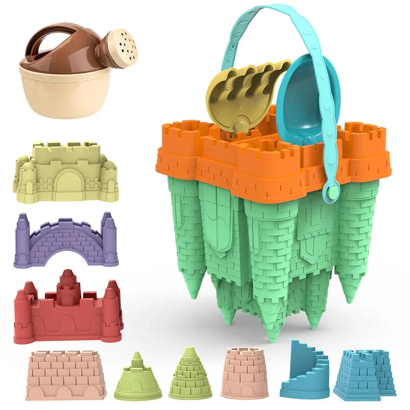 SandMaster | Build big, play endlessly - Sandcastle playset for children by BowLift