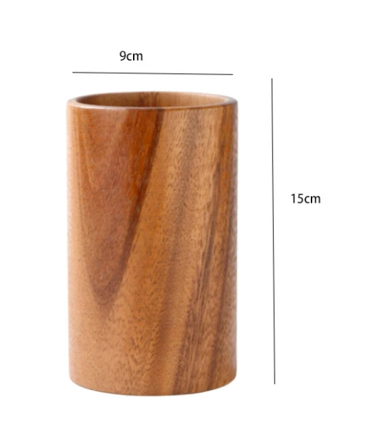 Natural Wood Tableware and Kitchen Tool Set - Non-Scratch & Easy to Clean Bowlift by Bowlift