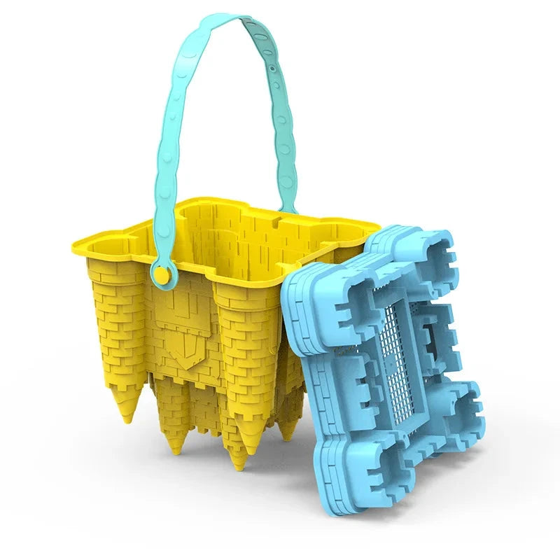 SandMaster | Build big, play endlessly - Sandcastle playset for children by BowLift