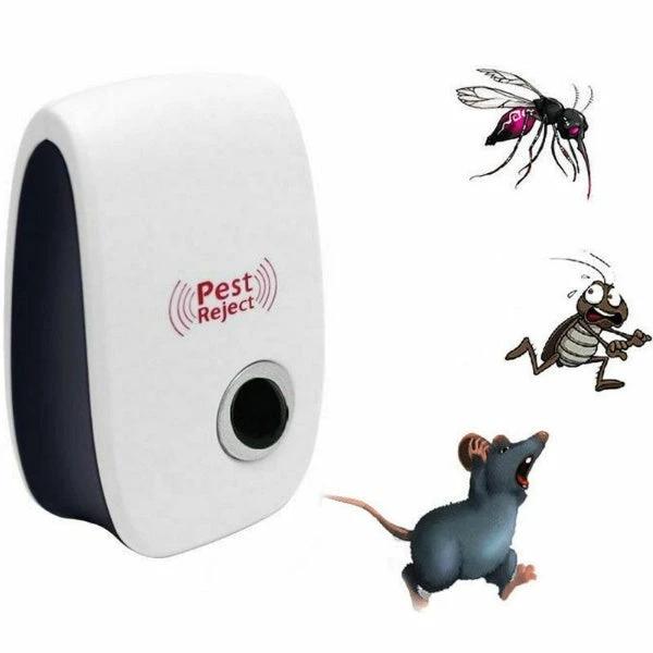 Ultrasonic Rat Repeller Device - Effective Pest Control for Rodents in 48 Hours - Safe for Home & Garden Use by BowLift