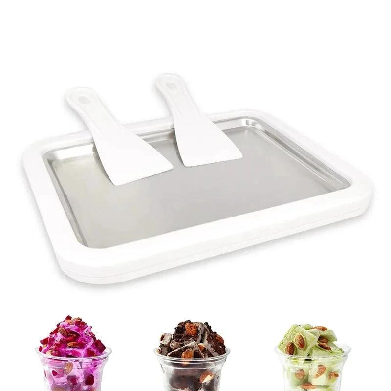 Stainless Steel Ice Cream Roll Maker for Home by BowLift