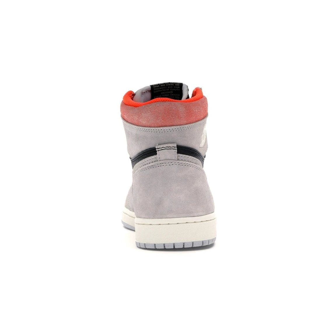 Air Jordan 1 Retro High Neutral Grey Hyper Crimson by Air Jordan