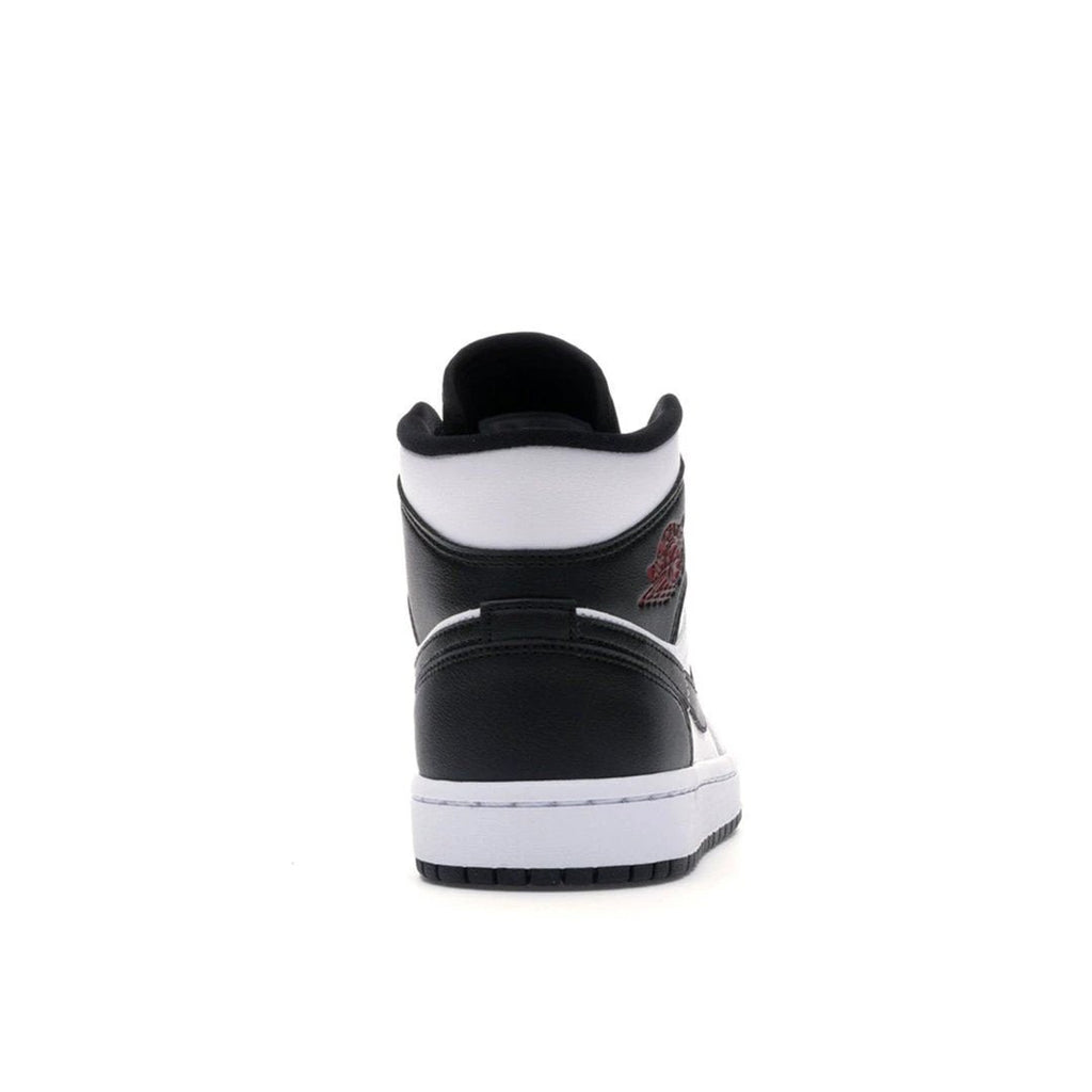 Air Jordan 1 Mid Reverse Black Toe (W) by Air Jordan