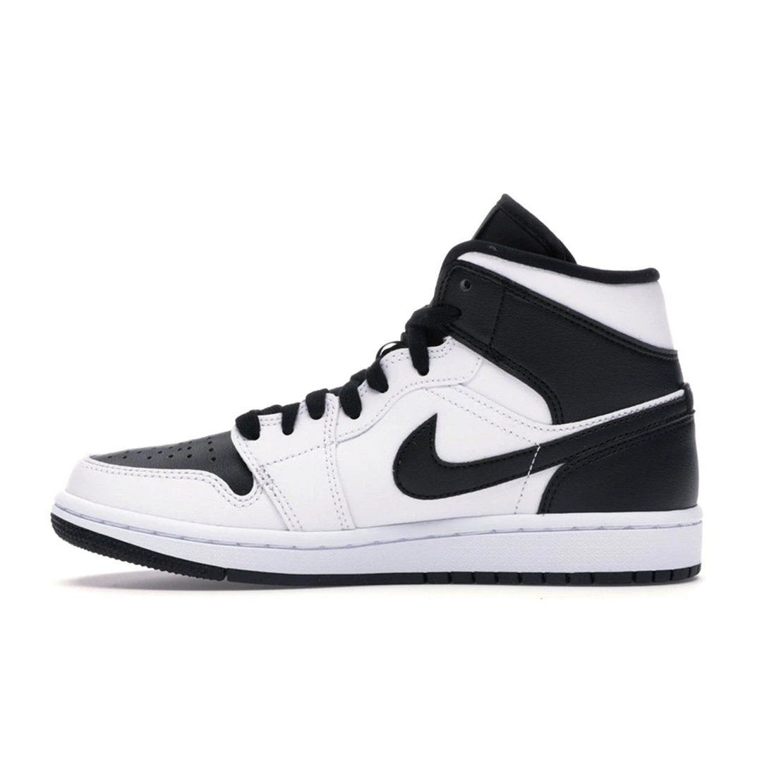 Air Jordan 1 Mid Reverse Black Toe (W) by Air Jordan