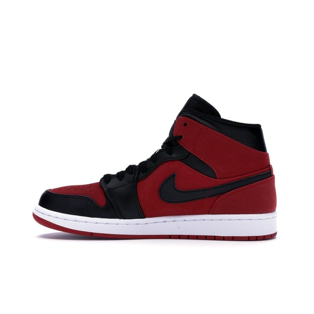 Air Jordan 1 Mid Gym Red Black by Air Jordan